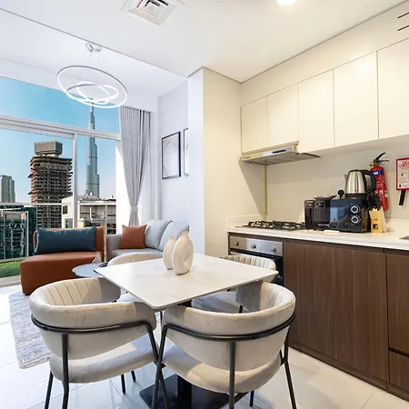 Exclusive 1-Bedroom Apartment With Breathtaking Burj Khalifa Views In The Heart Of Dubai Exterior photo